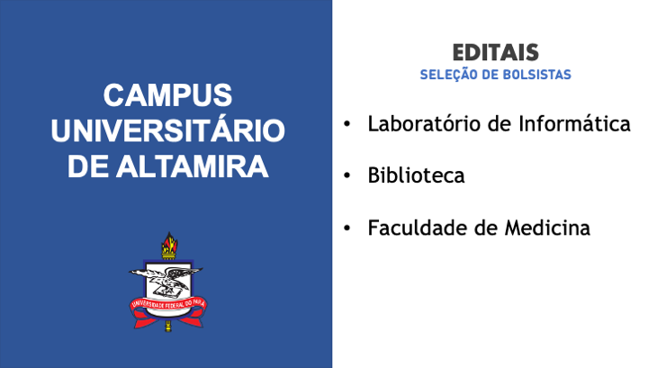 Seleção bolsista - Biblioteca, FAMED, Lab de Informática